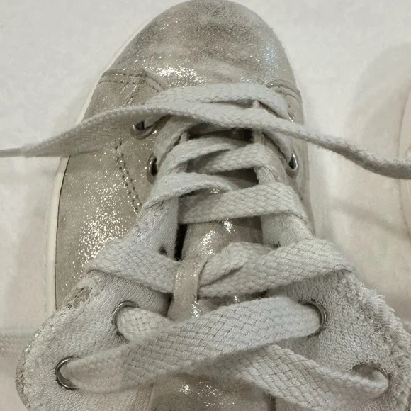 Authentic New Paul Green Bixby Platform Sneaker Mineral Metallic Size UK 4.5 - Picture 11 of 16